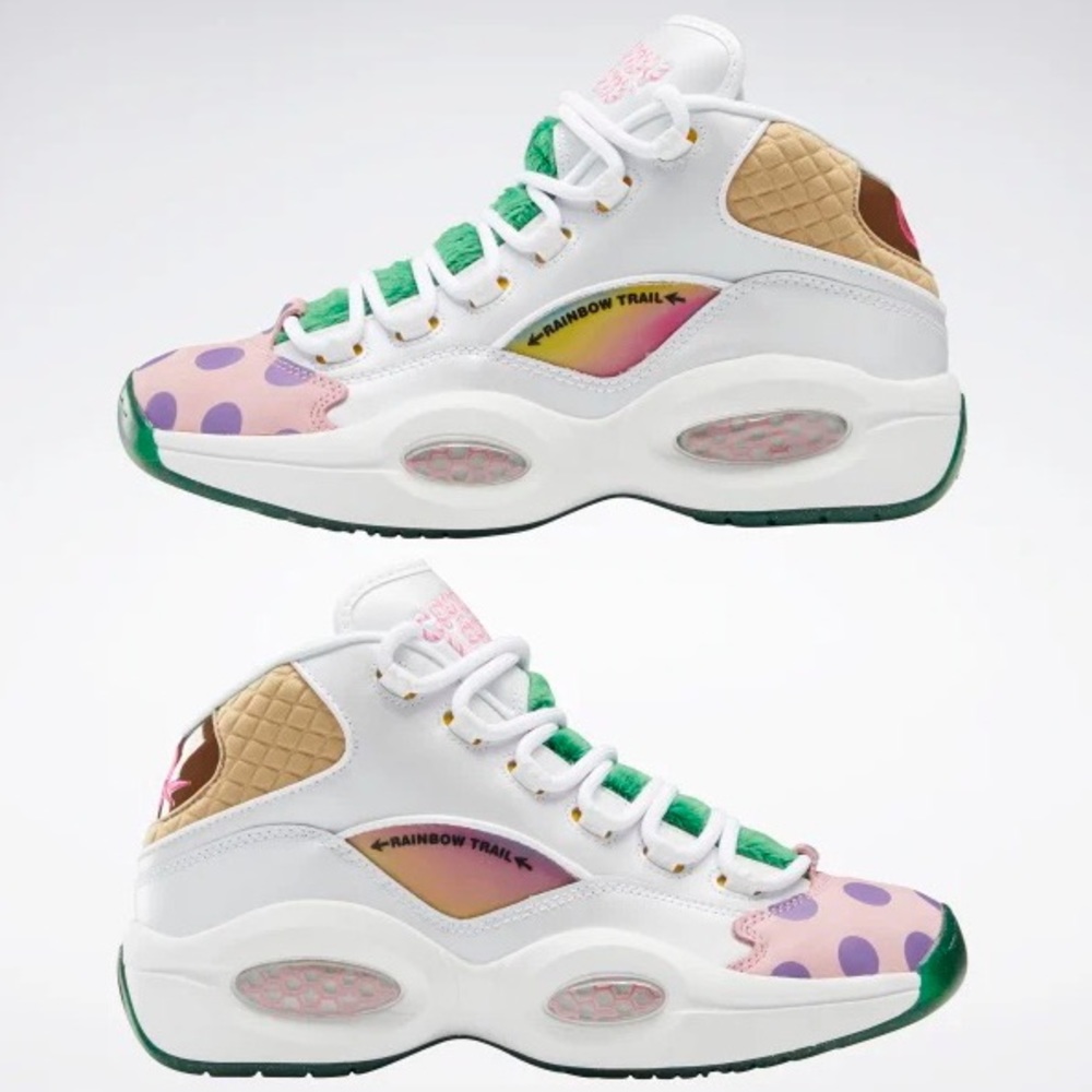 Rare Reebok x Hasbro Candy Land Mids New With Tags Never Worn Womens Size 9